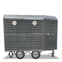 Nouvelle conception de restaurant mobile, kiosque de restauration rapide, stand de hot-dogs, glaces, snacks, café, camion de nourriture, remorque