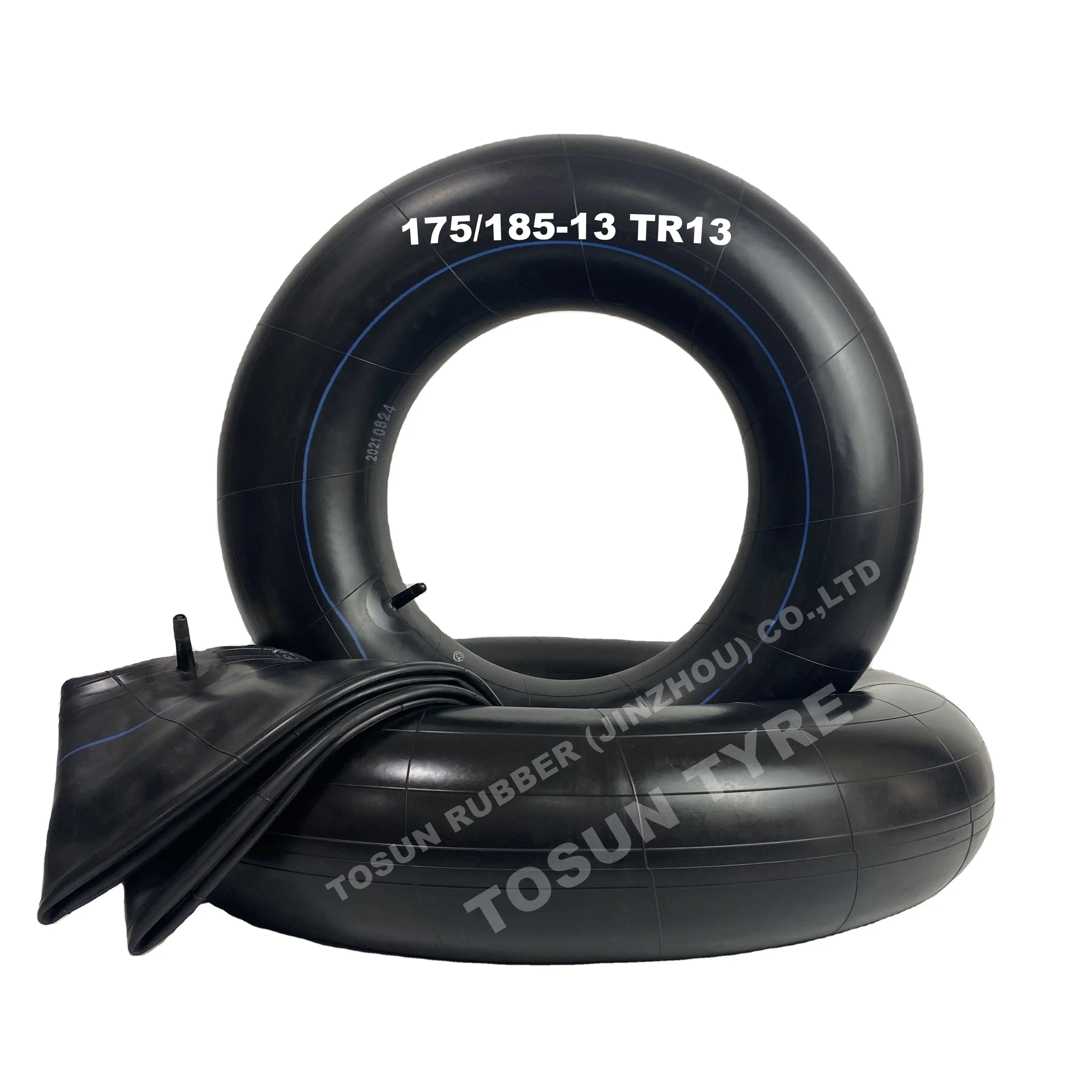 Korea quality car tire butyl rubber 13 14 15 16 inner tube 175/185/195-13 -14 -15 600/650/700/750-16 for sale