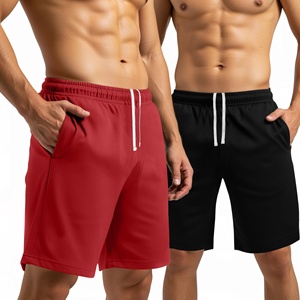 Pantalones cortos de gimnasio atléticos para hombre OEM, pantalones cortos de entrenamiento para correr, cintura elástica que absorbe la humedad, pantalones cortos de entrenamiento de baloncesto y gimnasio holgados - Product Image 4