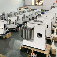 Nouveau Mélangeur à Spirale Commercial 30L à Vitesse Variable, Haute Productivité, Verrou de Sécurité, 220V, Usage Boulangerie, 1100W, Capacité 12kg