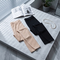 Collants de compression sans pieds respirants, tricotés, opaques, 15-20 mmHg, pour soutien médical