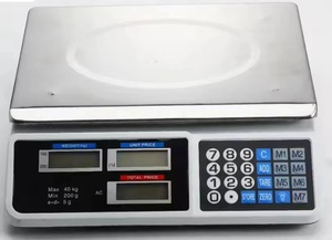 Kommerzieller Markt Elektronische Plattform Preis zählung Waage bei 30kg 40kg/5g - Product Image 2