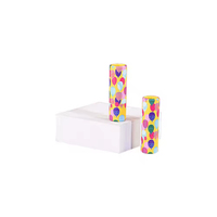 Conteneur en bâton de déodorant biodégradable en carton kraft push up de marque personnalisée emballage en tube de baume à lèvres en papier compostable