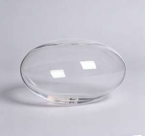 <span class=keywords><strong>Abat</strong></span>-<span class=keywords><strong>jour</strong></span> elliptique transparent personnalisé résistant à la chaleur pour lustre – Vente chaude - Product Image 1