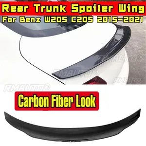 สปอยเลอร์หลังสำหรับรถยนต์ Mercedes Benz C-class W205 C205 C63 AMG Coupe ปี 2015-2021 ชุดแต่งสปอยเลอร์ฝากระโปรงท้ายรถยนต์ อะไหล่ตกแต่ง - Product Image 2