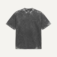 240GSM Acid Wash Oversized Drop Shoulder Heren T-shirt Ringgesponnen Katoen OEM Custom Borduurwerk Zeefdruk Privélabel High-End