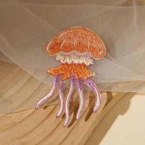 แผ่นปะติดรูปหัวแมงกะพรุนการ์ตูนแบบ 3 มิติ สำหรับเสื้อโค้ท เสื้อเชิ้ต และของตกแต่งบ้าน - Product Image 3