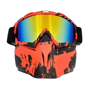 Kacamata Motorcross Berkualitas Tinggi dengan Masker Tipe Harley untuk Berkendara Motor Trail - Product Image 6