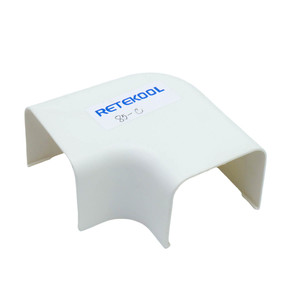 Goulotte de câblage décorative en PVC pour climatiseurs muraux - Product Image 5