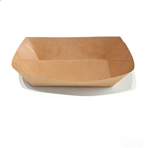Cartelle Alimentari Monouso in Cartone <span class=keywords><strong>JAN</strong></span> GOO di Alta Qualità, Personalizzabili, Multi-Misura e Stile, con Rivestimento Impermeabile e Anti-Grasso - Vendita all'Ingrosso - Product Image 1