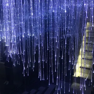 2024 ceiling decoration romantic led forest starry sky fiber optic rope light