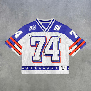 Ropa Deportiva Casual de <span class=keywords><strong>Baloncesto</strong></span> Estilo Hip-Hop Urbano, Jersey <span class=keywords><strong>Retro</strong></span> <span class=keywords><strong>Europeo</strong></span> Americano de Manga Corta Transpirable para Verano - Product Image 6