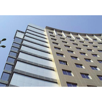Panneaux muraux extérieurs ACP 4 mm 5 mm 6 mm, revêtement Dibond, matériaux de construction Alucobond, panneaux composites en aluminium