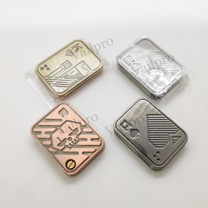 30 Diseños Priority Edc Infinite Textured Push Slider, Juguete Sensorial Deslizante de Metal de 3 Capas para Adultos - Product Image 4