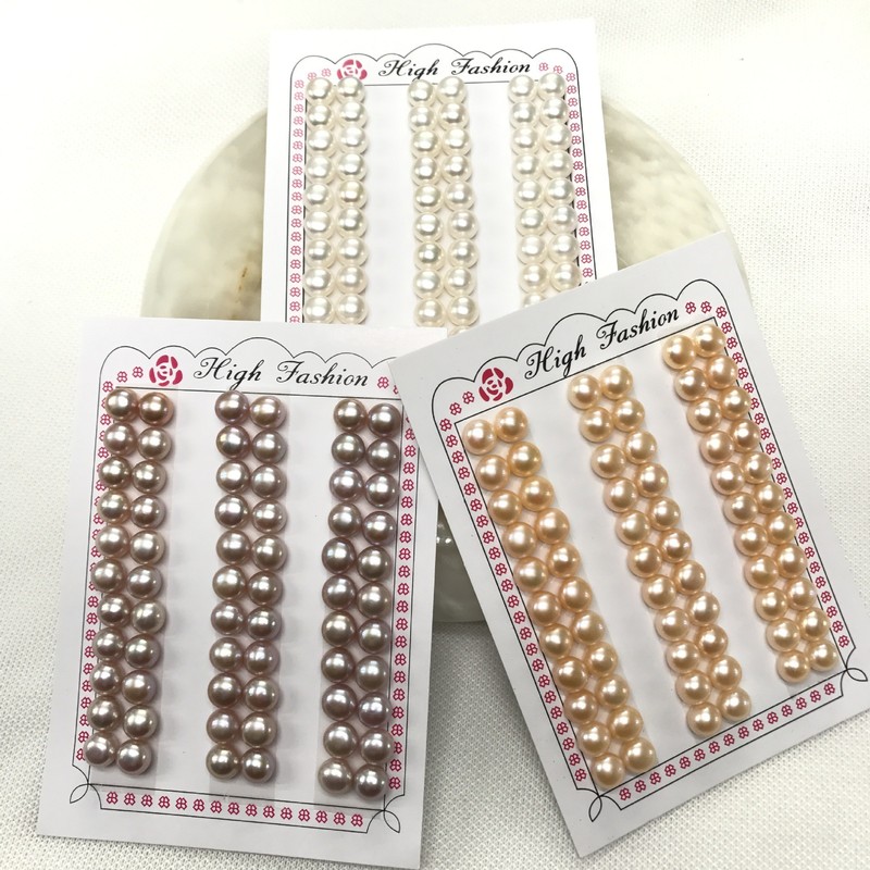 Wholesale Imitation Pearl Diy Necklace Round