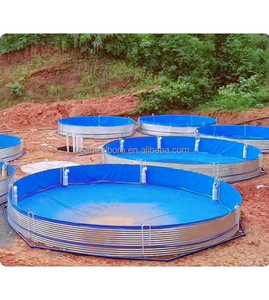 Vasche di piscicoltura per pesci Dia 10m di altezza 1.45m altre attrezzature per acquacoltura per allevamento ittico - Product Image 6