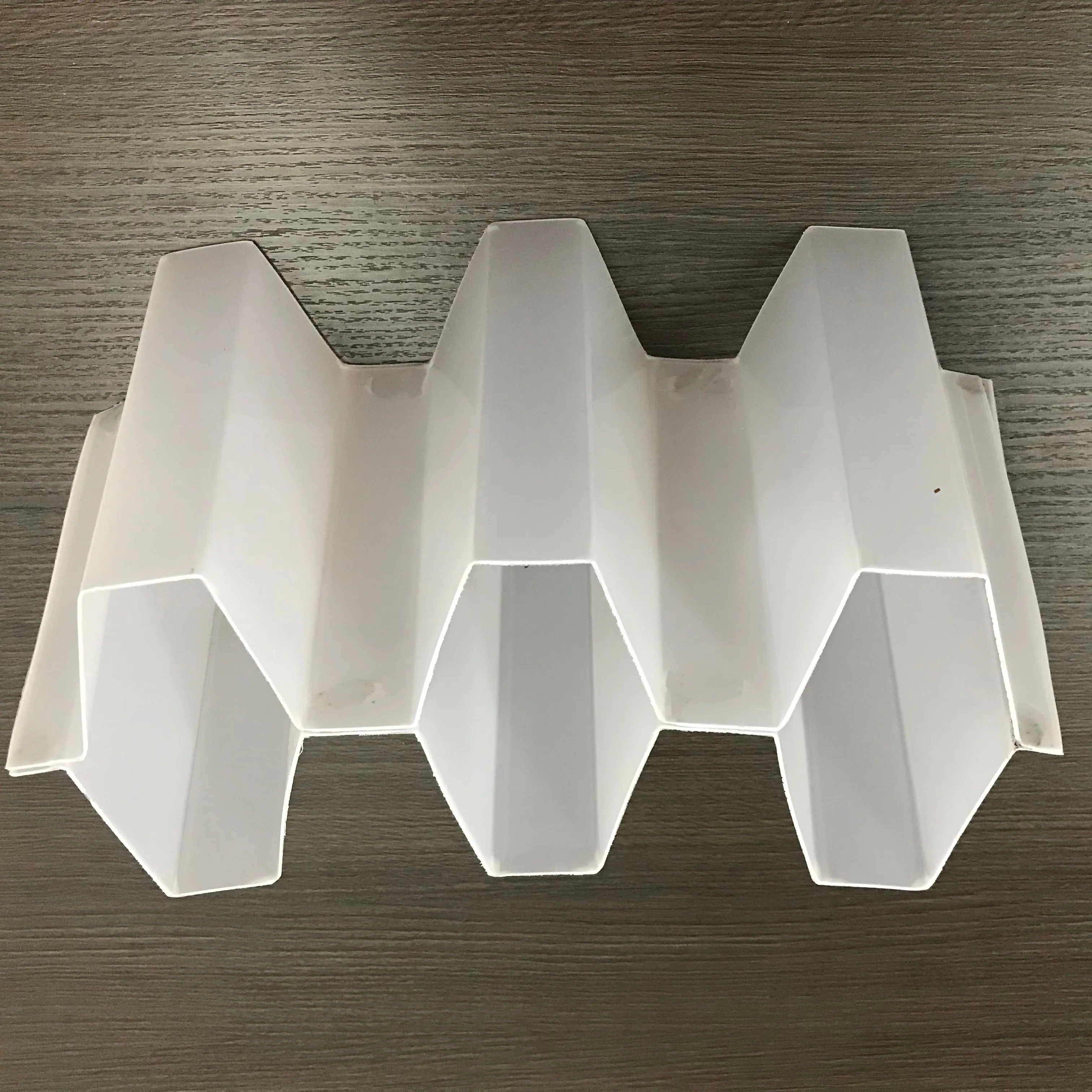 Tubo de plástico hexagonal com separadores de placa de lamella pp pvc, clarificador de placa de lamella, tubos inclinados para tratamento de água