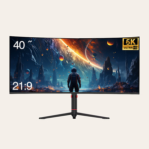 จอคอมพิวเตอร์โค้งขนาด 40 นิ้ว 5K สำหรับเล่นเกมส์และทำงาน 75Hz PBP สำหรับเกมเมอร์ - Product Image 1