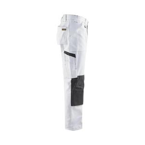BLAKLADER - 109112101098D120 Paint <b>trousers</b> White/Dark grey - EAN 7330509787939 WORK <b>TROUSERS</b> WORK <b>SHORTS</b> - Product Image 3