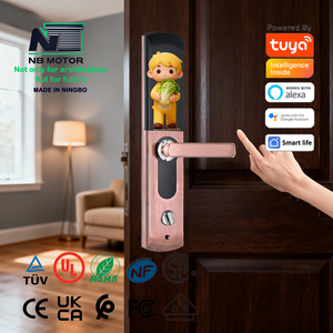 NB động cơ tuya Wifi Nhận dạng khuôn mặt khóa cửa thông minh xử lý Keyless truy cập ứng dụng kiểm soát thiết kế hiện đại cho khách sạn căn hộ - Product Image 2
