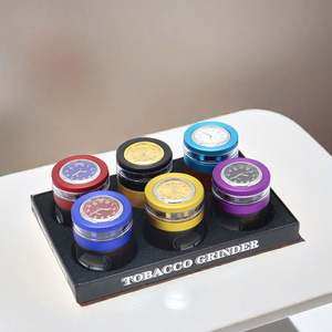 Broyeur à herbes manuel en alliage d'aluminium, moulin à épices en métal, broyeur à épices, vente en gros en Chine - Product Image 6