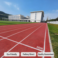 Système hybride personnalisé de haute qualité pour terrains de sport en tartan EPDM, absorption des chocs, antidérapant, pour campus universitaires, fabriqué en Chine