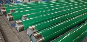 Top-Tier Black Oval Galvanized Steel EMT Pipe with <b>Plastic</b> Coating Beveled Ends for Urban Drainage Systems SABS & GS Certified - Product Image 6