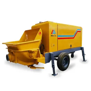 Chinese supplier of concrete delivery pumps using imported Cummins engines with a long warranty period