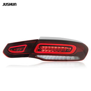 ไฟท้าย Jushun สำหรับ Mercedes Benz GLC GLE Coupe ปี 2015-2019 ดีไซน์ใหม่ พร้อมไฟ DRL LED และไฟเลี้ยว - Product Image 4