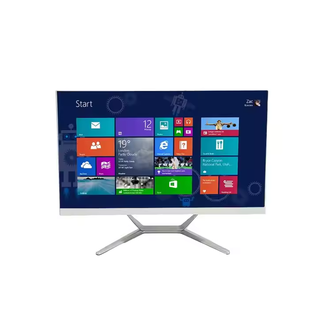 New 27inch Borderless All-in-one Computer Desktop AIO Win11 I3 I5 I7 I9 1-14th Business Gaming Monoblock All in One Pc