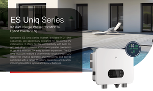 อินเวอร์เตอร์ไฮบริด Goodwe 12kw เฟสเดียว รุ่น GW12K-ES-C10 220V พร้อมแบตเตอรี่โซลาร์ 48v/51.2v มีสินค้าในสต็อก - Product Image 6