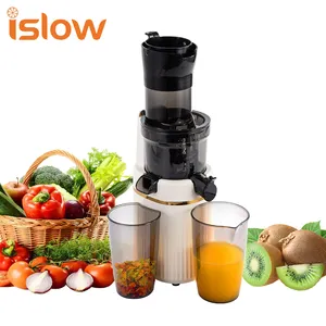 SJ-022 fruit vegetable big mouth juicer electric slow green cold press juicer machine