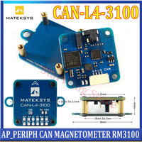 MATEKSYS-Magnetómetro CAN RM3100 para Avión Teledirigido, Protocolo CAN para Modelo de Avión RC, Piezas de Bricolaje, AP_PERIPH,