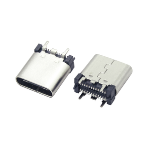 <b>USB</b> Type-C 24pin Female Vertical Connector 8.8H Silicone SMT <b>Socket</b> Model 21-2 - Product Image 4