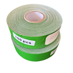 Có thể <span class=keywords><strong>in</strong></span> dùng một lần PP không thấm nước nhiệt dây đeo cổ tay trên cuộn trong kho - Product Image 1