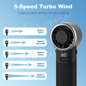 Nuevo Ventilador Portátil Recargable de Mano, Mini Ventilador Plegable Ultrasilencioso de 100 Velocidades, Ventilador Personal de Bajo Ruido para Exteriores y Escritorio - Product Image 4