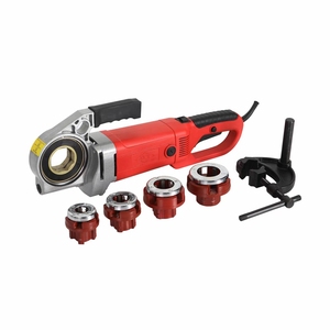 Ручной электрический резьбонарезной станок 110В/220В, портативный, малый, для нарезания резьбы 1/2 - 2 дюйма - Product Image 3