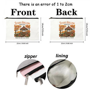 Bolsa de Maquillaje Estilo Vintage Luke's Diner con Cierre, Decoraciones para Despedida de Soltera, Regalos de Boda y Compromiso, Fiesta de Despedida de Soltera - Product Image 6