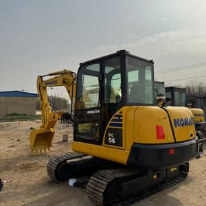 Excavadora Usada en Japón, Mini Excavadora Pequeña KomatsuPC56 KomatsuPC55 de 5.6 Toneladas 5.5 Toneladas, Excavadora de Segunda Mano para Construcción con EPA/CE - Product Image 3