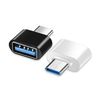 Adaptador OTG USB Tipo-C a USB Directo de Fábrica, Conversor de Datos USB2.0 para Teléfono Móvil y Computadora