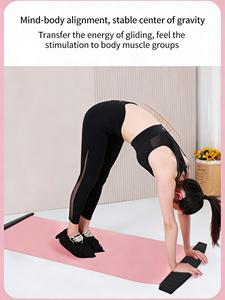 Geavanceerde draagbare <span class=keywords><strong>PVC</strong></span> schuifmat balansbord voor core-stabilitaats training thuisgym lage impact oefeningen - Product Image 5