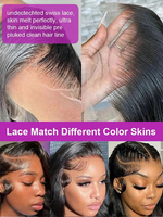 Wig Rambut Asli Vietnam HD Lace Full Virgin, Model Body Wave Curly dengan Lace Transparan untuk Wanita Kulit Hitam
