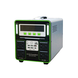 GOODCELL Générateur solaire MPPT à onde sinusoïdale pure 2000W, station d'alimentation portable LiFePO4 avec batterie externe et écran LCD - Product Image 3