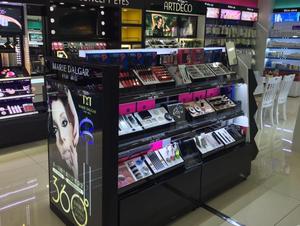 Trang Điểm Up Nước Hoa Vẻ Đẹp Nguồn Cung Cấp Thiết Bị Cửa Hàng Cửa Hàng Kệ Mỹ Phẩm Tầng Đứng Hai Mặt Đảo Giá Hiển Thị Đứng - Product Image 3