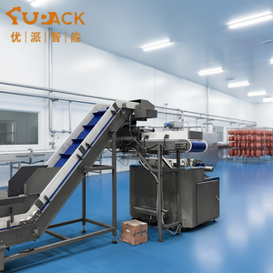 Máquina Automática para Llenar Salchichas |   Sistema de Alimentación de Salchichas y Frankfurters para Línea de Empaque, Cargador de Salchichas Automático Compacto - Product Image 1