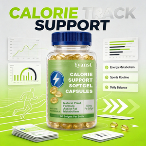 Capsules molles de soutien calorique à base de plantes naturelles 800mg 60 unités – Favorisent le métabolisme des graisses et l'équilibre énergétique pour un mode de vie actif – OEM - Product Image 5