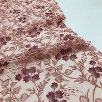 Vente Directe Usine Nouveau Style 2026 Dentelle de Robe de Mariée Broderie Florale en Maille Soluble dans l'Eau Respirante Écologique de Haute Qualité
