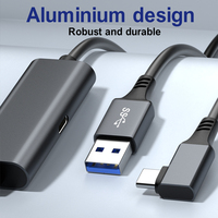 Kabel VR ULT-unite 7m Aluminium Alloy USB3.0 Tipe-C Pengisian Cepat 3A Transfer Data 5 Gbps Garansi 12 Bulan untuk Penggunaan Kamera VR