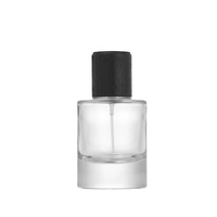 Bouteille de parfum en verre vide classique de 30ml avec tête de pompe 100ml emballage de bouteille de vaporisateur de parfum rechargeable pour diffuseur en boîte