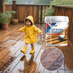 Vernis liquide écologique en polyuréthane et époxy pour la teinture du bois à base d'eau, pour les meubles - Product Image 1